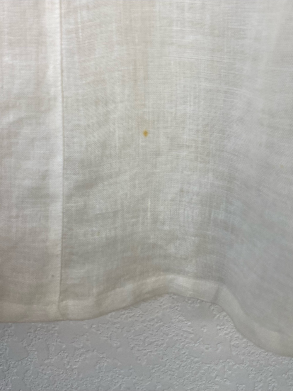 Vintage Gap Ivory 100% Irish Linen Button Front Blouse - Picture 7 of 8